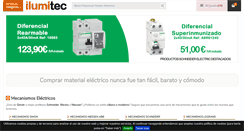 Desktop Screenshot of ilumitec.es